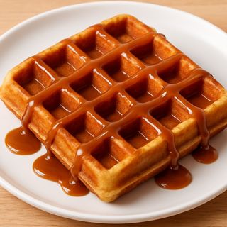 Gaufre Caramel – Douceur Fondante