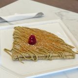 Crêpe konafa pistache