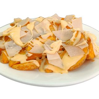 Chessy potatoes (with turkey, avec dinde fumée)