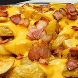 Chessy potatoes (with turkey, avec dinde fumée)