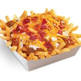 Chessy fries (with turkey, avec dinde fumée)