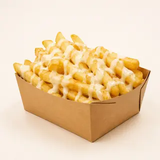 Cheesy fries ( without turkey, sans dinde fumée)