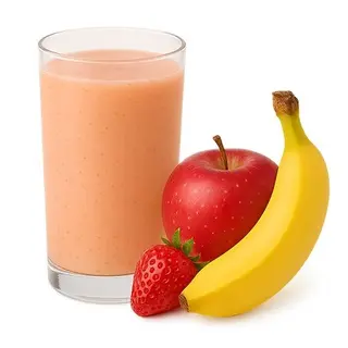 Panaché : Banane, Pomme, Fraise 