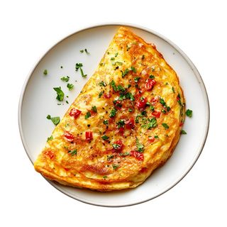 Omelette au fromage