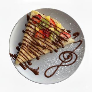 Crêpes Sucrées Fruits Nature