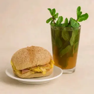 Mhiricha omelette Luncheon + Thé