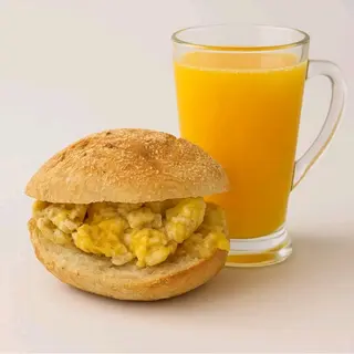 Mhiricha omelette fromage rouge + Jus D'orange