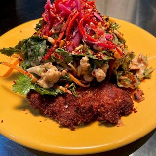 Peanut chicken salad