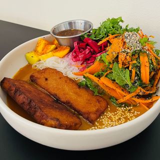 Salad Bun Tofu (vegan)