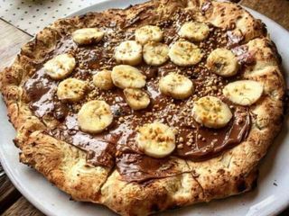 Pizza Nutella Banane