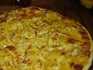 Pizza Poulet Curry