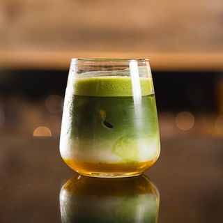 Iced Matcha Latte Mango