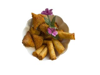 Une brioua farsi au poulet crispy