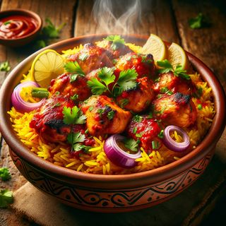Poulet Tikka Biryani Tandoor