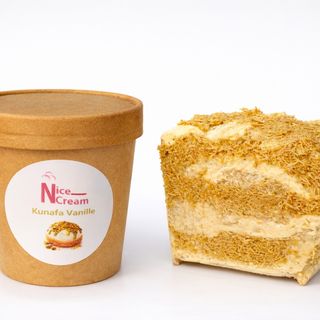 Glace Kunafa Vanille Pistache - 475ml