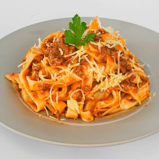 Spaghetti á la Bolognaise