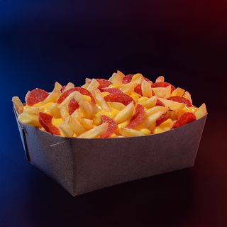 Frite cheddar pepperoni !