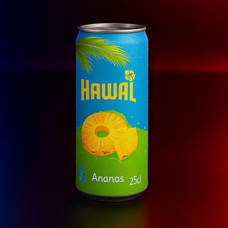 HAWAI ANANAS ( 25cl ) - Canette