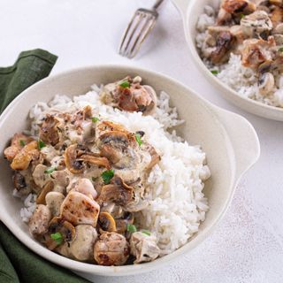 Riz Poulet Champignon