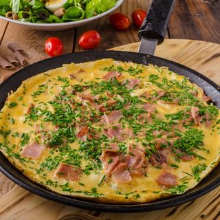 Omelette Dinde Fumee