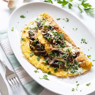 Omelette champignons