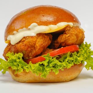 Burger ‘n Ginger Chiken 