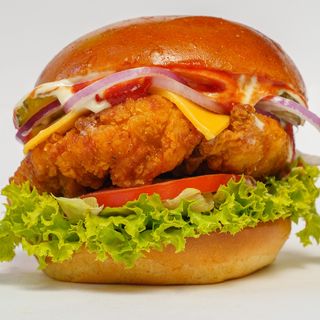 Burger ‘n Old School  Chiken 