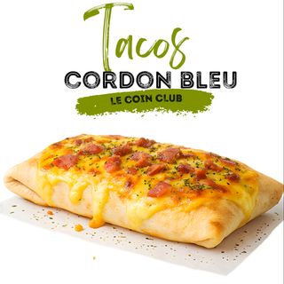Tacos cordon bleu Gratiné