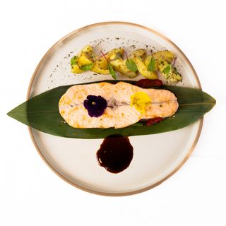 Saumon aux fruits exotiques