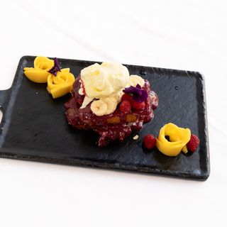 Pain perdu aux fruits rouge