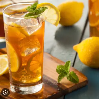 Iced tea menthe