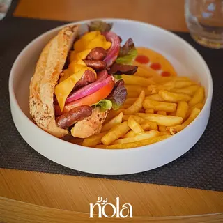 Sandwich Saucisses Tradi