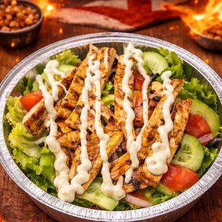 Peri grilled chicken salad
