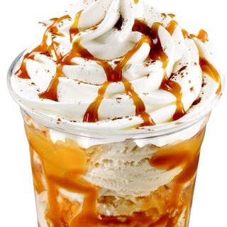 Milkshake caramel