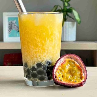 Bubble tea fruit de passion