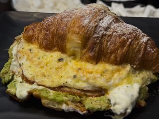 Turkey cheese croissant