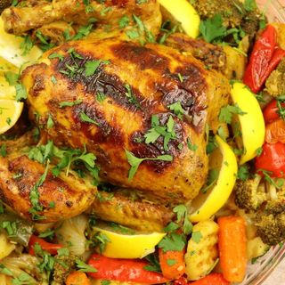 Djej Mchermel Royal [ Poulet Complet ]