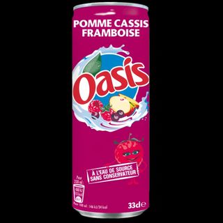 OASIS POMME CASIS FRAMBOISE 33CL