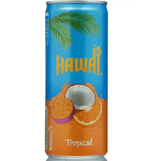 Hawaï  - Tropical  ( 25cl ) Canette.