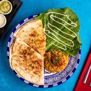 Quesadilla Viande Hachée + Frites maison 