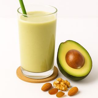 Jus d'Avocat et Fruits Secs