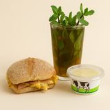 Mhiricha omelette luncheon + Thé + Raib