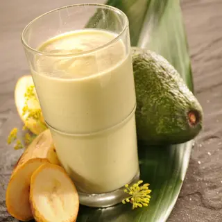 Jus Avocat & Banane & Lait
