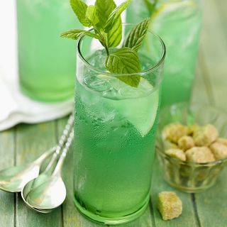Jus sirop de menthe
