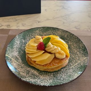 Pancake Exotique au Miel