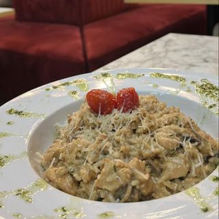 Rissoto poulet champignons