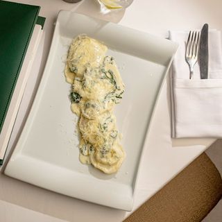 Ravioli ricotta épinard