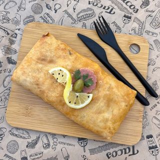 Tacos pastilla fruits de mer