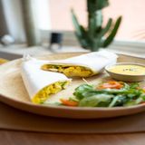 Wrap Pita au Poulet Citron