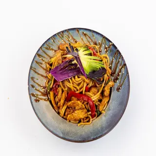 Wok fruits de mer